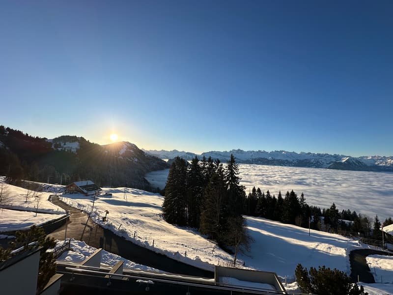 Traumhafte 4.5 Zimmer Wohnung auf Rigi Kaltbad, frisch renoviert – mit See-, Berg- und Alpenblick (8)