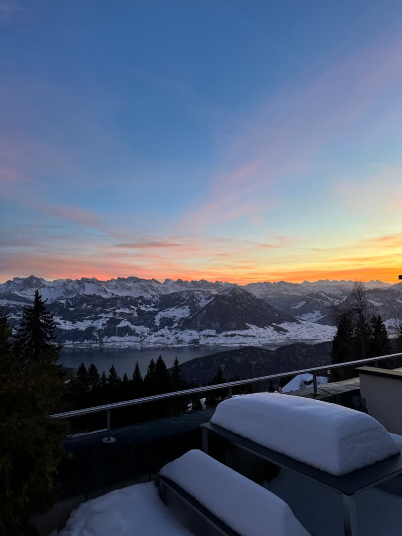 Traumhafte 4.5 Zimmer Wohnung auf Rigi Kaltbad, frisch renoviert – mit See-, Berg- und Alpenblick (3)