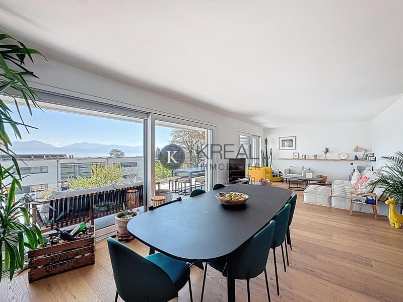Privilegiertes Wohnumgebung: 4,5 moderne Zimmer mit Balkon und außergewöhnlichem Blick auf den See (5)
