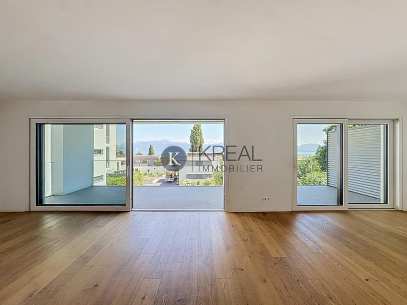 Privilegiertes Wohnambiente: 4,5 Zimmer moderne Wohnung mit Balkon und außergewöhnlicher Aussicht auf den See (6)