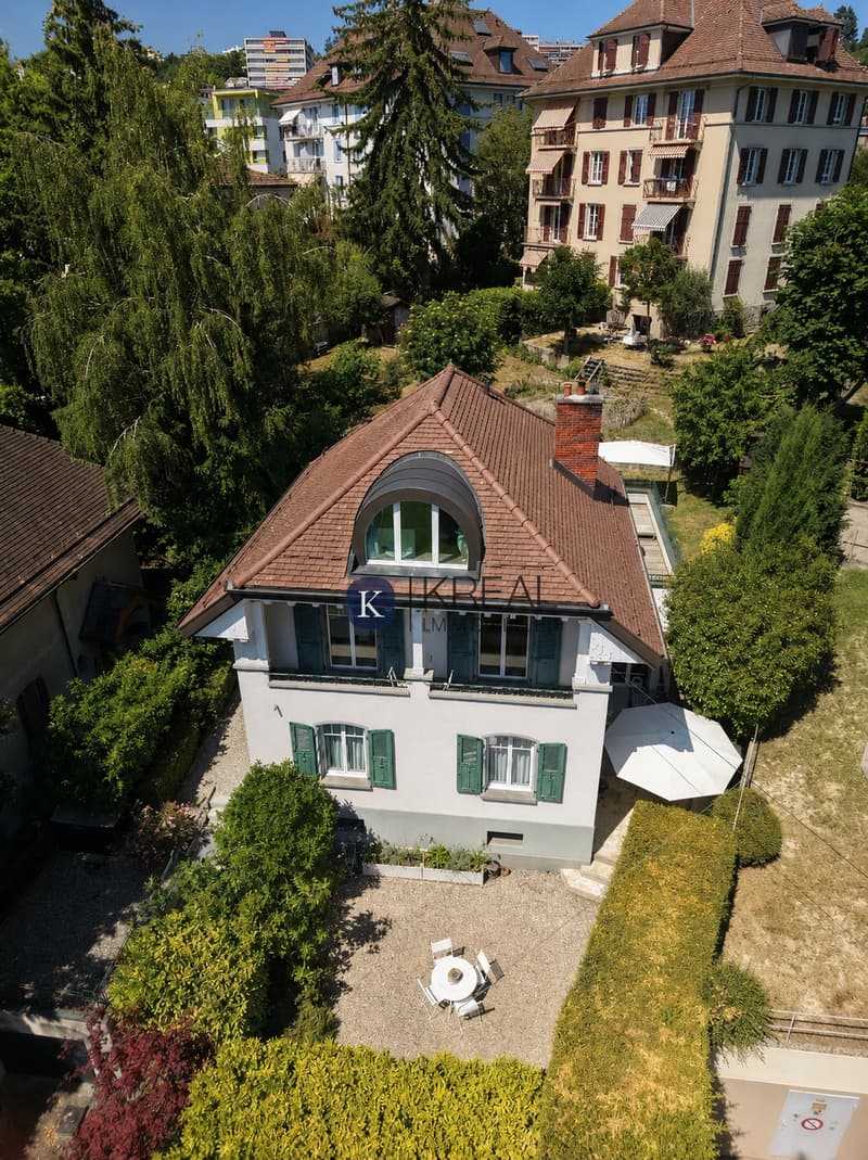 Elegante casa losannese, completamente ristrutturata (1)