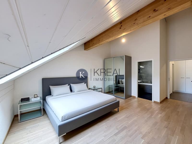 Bel appartement de 2.5 pièces au dernier étage d'une PPE récente (4)