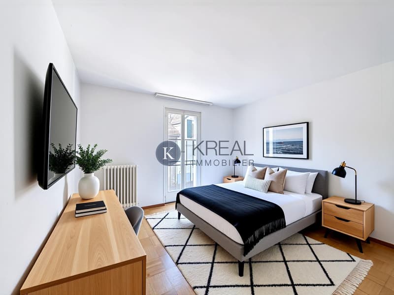 Au coeur de Bussigny - Appartement de 2,5 pièces avec balcon (2)