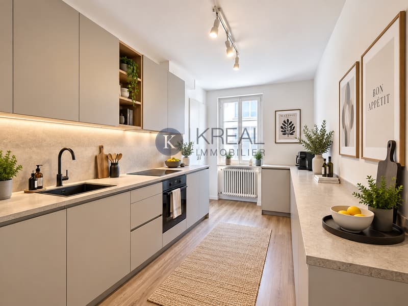 Au coeur de Bussigny - Appartement de 2,5 pièces avec balcon (3)