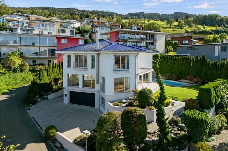 Villa con vista mozzafiato sul lago e piscina all'aperto (4)