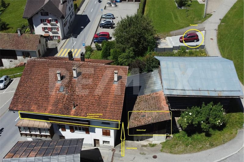 Appartamento di 4 locali e parcelle separata con 3 posti auto (3)