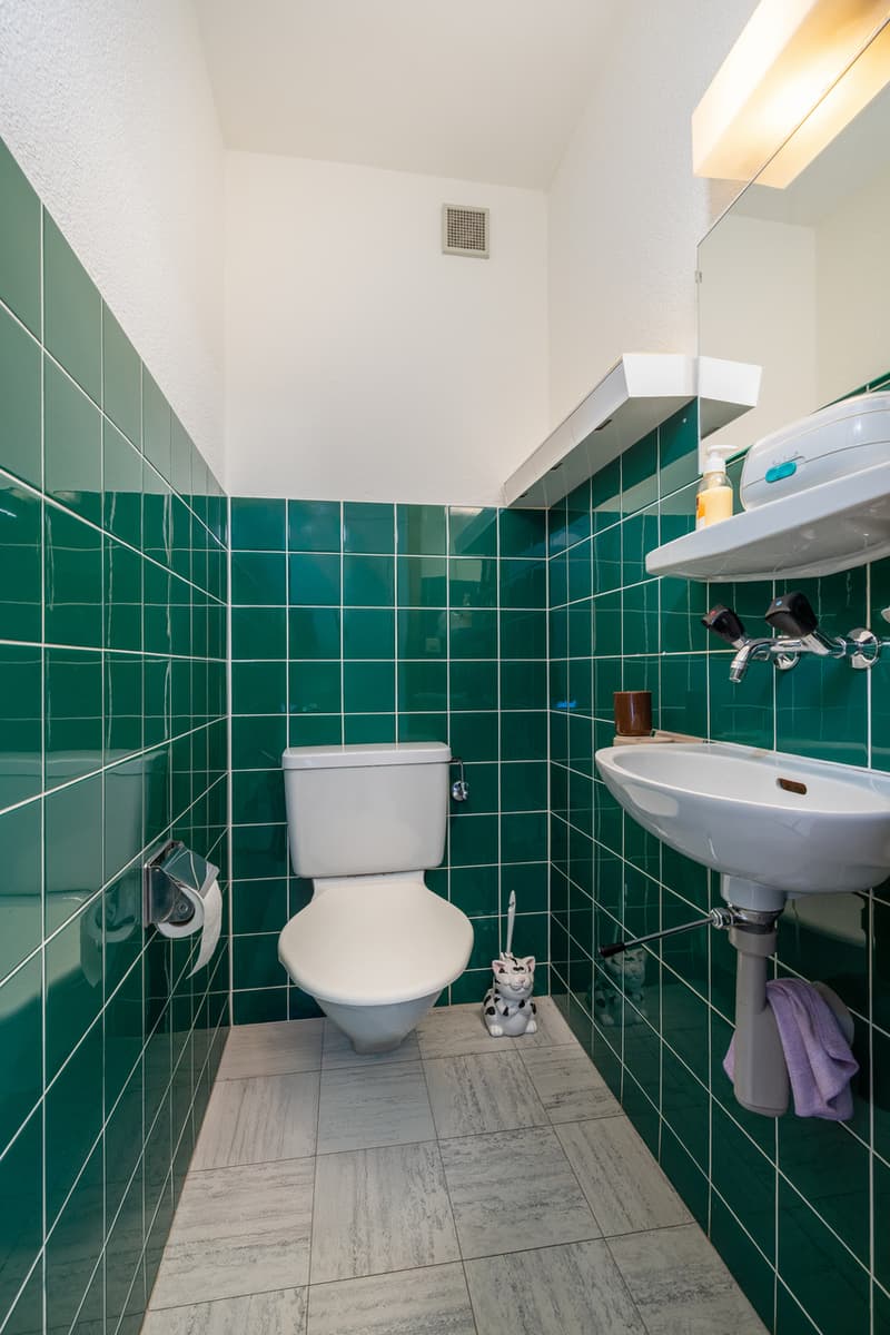 Gäste-WC im Obergeschoss