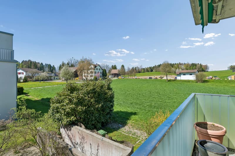 Balkon mit nordwestlicher Ausrichtung