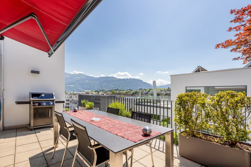 Terrasse (Nordwest), Obergeschoss