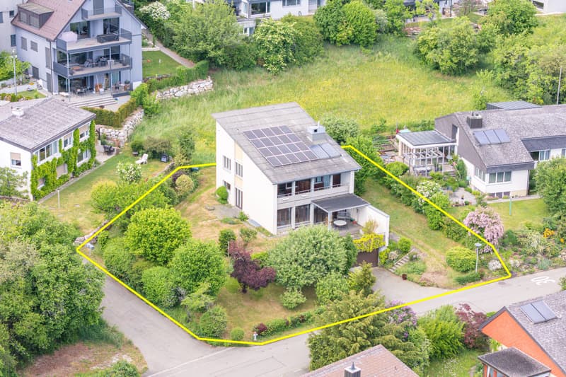 Ein Zuhause mit Horizont - Weitsicht bis in die Alpen (3)