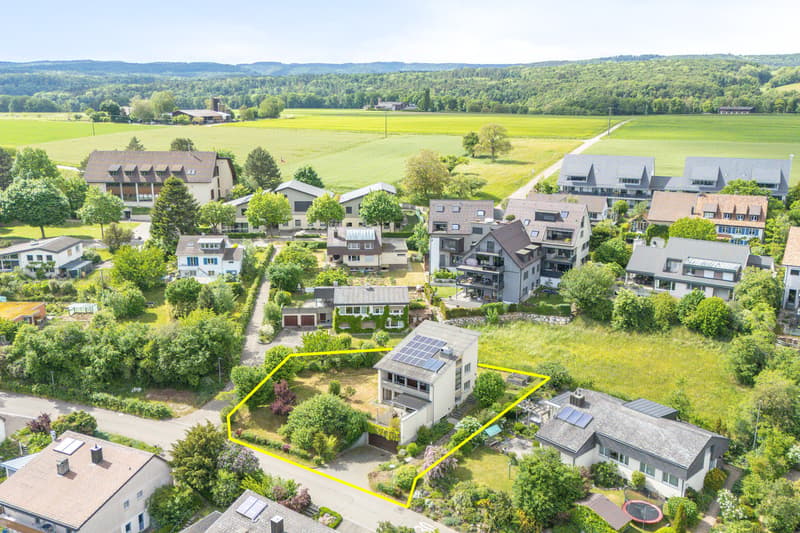 Ein Zuhause mit Horizont - Weitsicht bis in die Alpen (1)