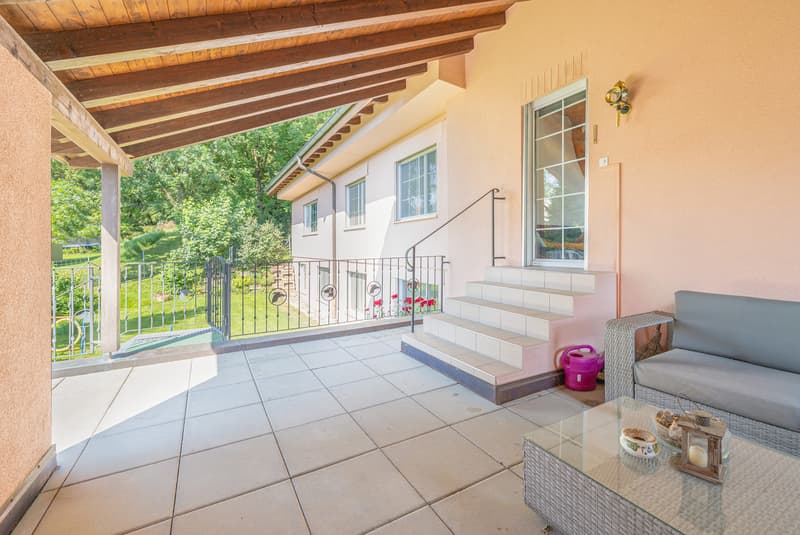 Terrasse gedeckt