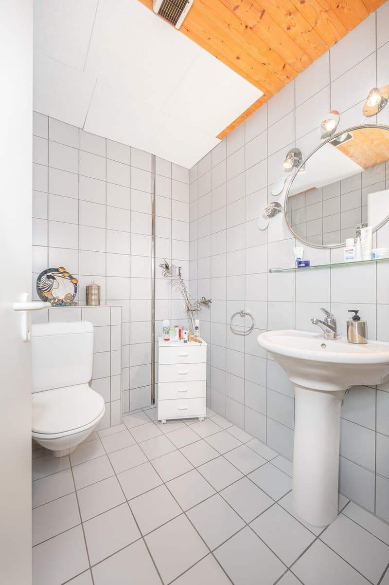 Gäste-WC im Galeriegeschoss