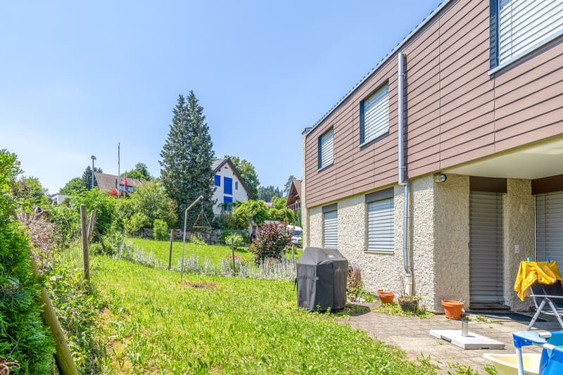 Garten mit Sitzplatz, Haus 19