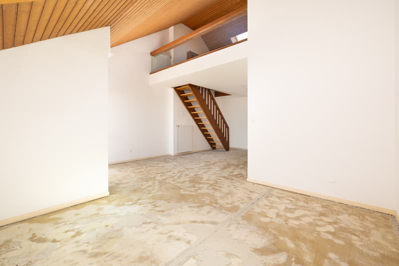 Wohnbereich/Galerie