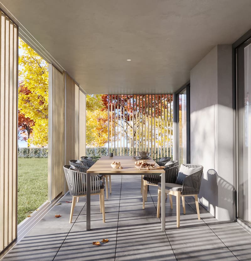 4.5 Locali con Giardino Privato | Residenza Sorgente, Comano (2)