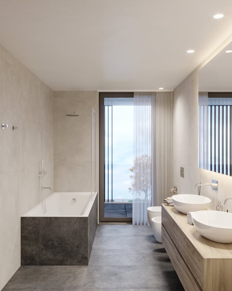 4.5 Locali con Giardino Privato | Residenza Sorgente, Comano (7)