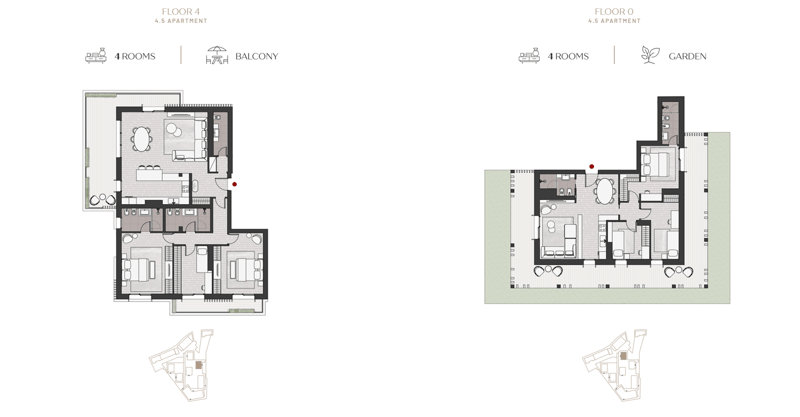 Ultimo Appartamento 4.5 Locali | Stabio Garden Living (16)