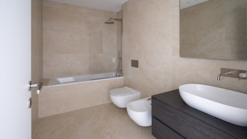 4.5 Locali con Giardino Privato | Residenza Sorgente, Comano (23)