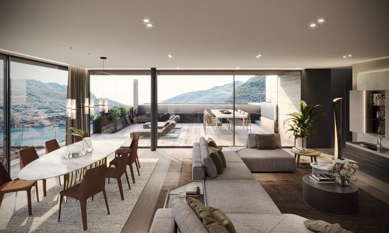Appartamento 3.5 Locali con Giardino e Terrazzo – Residenza Foresta, Lugano (2)