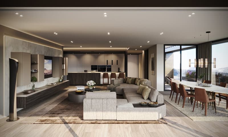 Appartamento 3.5 Locali con Giardino e Terrazzo – Residenza Foresta, Lugano (3)
