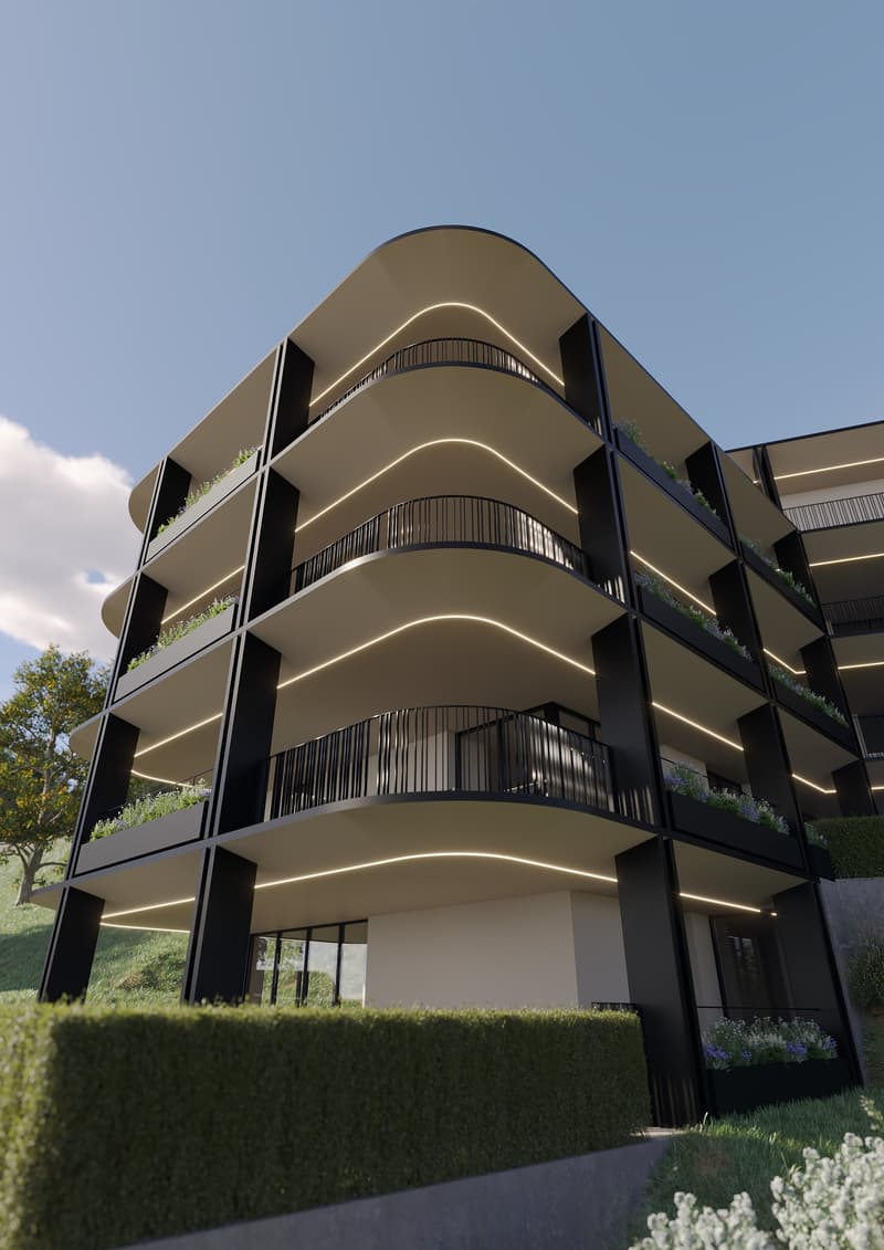 Appartamento 2.5 Locali con Terrazzo – Residenza Oasis | Pregassona (10)