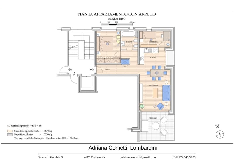 Moderne 3.5-Zimmer-Wohnung in Lugano (8)