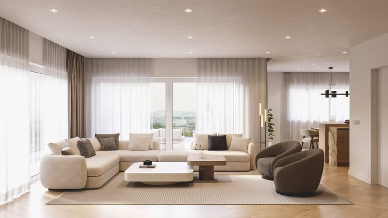 Appartamenti di terrazza raffinati 4,5 locali (7)