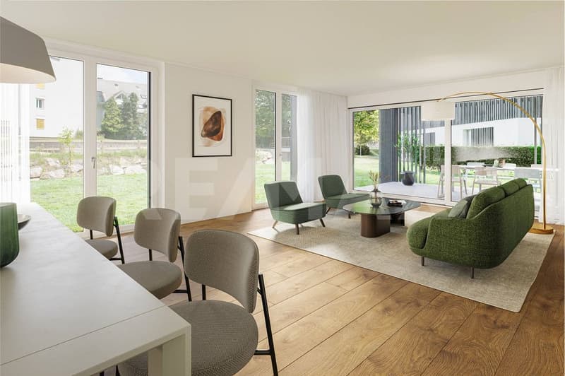Vivre centralement et spacieusement : Nouveau bâtiment "Lindensteg" (4)
