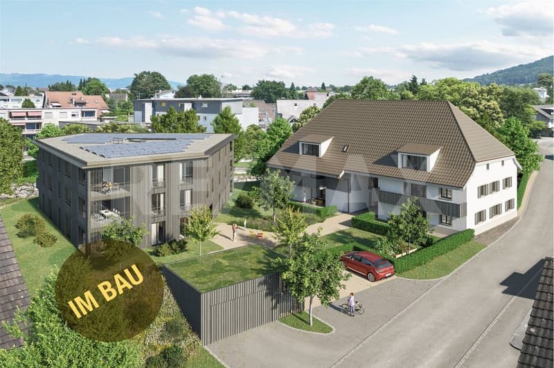 LINDENSTEG: Zentral und grosszügig wohnen, Rohbau weit fortgeschritten (1)