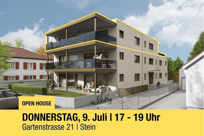 Innenausbau nach Ihrer Wahl: 4.5 Zimmer-Attikawohnung mit 138 m2 NWF mit Terrasse und Balkon (1)