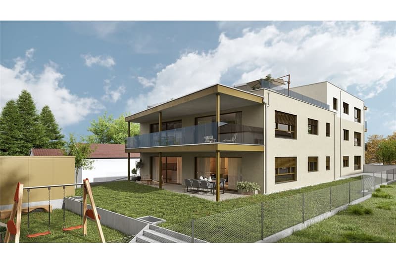 Allestimento interno a tua scelta: appartamento in mansarda di 4,5 locali con 138 m2 NWF, terrazza e balcone (1)