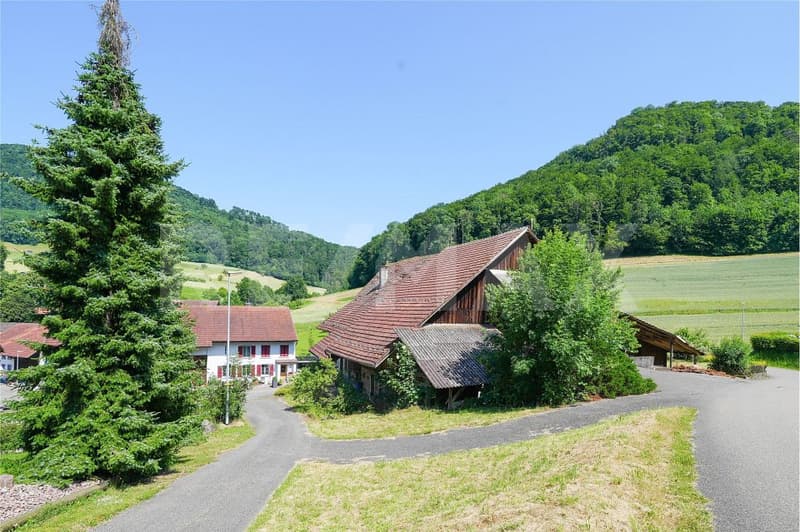 Terrain à bâtir avec propriété existante - Projet de nouvelle construction approuvé disponible (5)