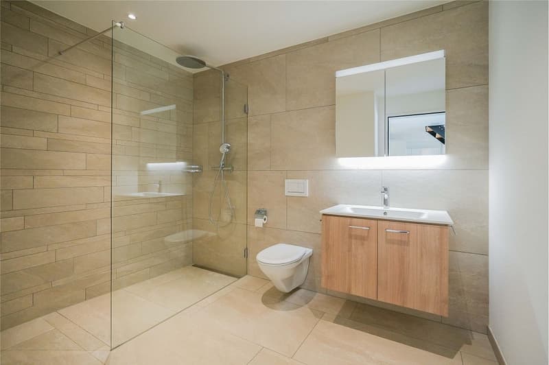 Quiet and well-maintained: 2.5 room attic apartment with gallery (5)