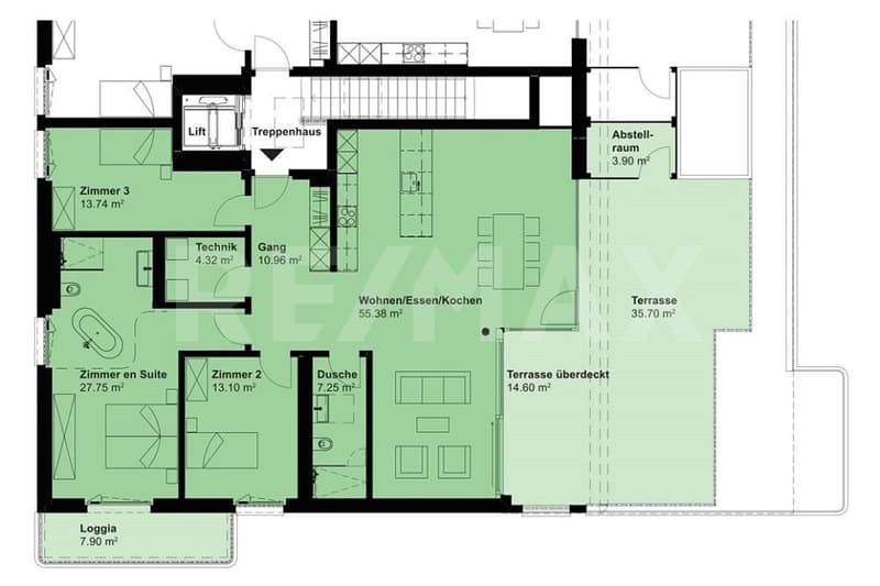 4.5 Room Attic Apartment - FIRST RENTAL BLAIE Frick (4)