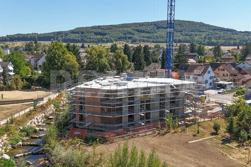 LINDENSTEG: Zentral und grosszügig wohnen, Rohbau weit fortgeschritten (3)
