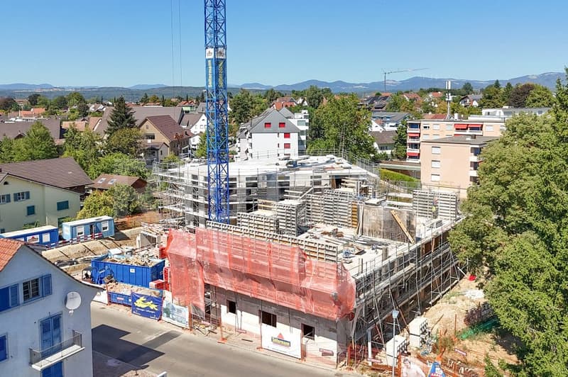 LINDENSTEG: Zentral und grosszügig wohnen, Rohbau weit fortgeschritten (5)