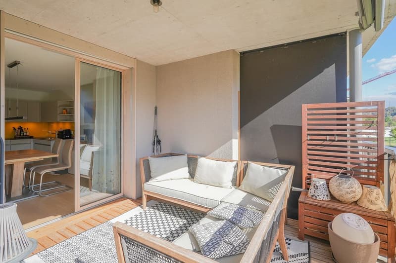Zeitgemässer Wohngenuss - tolle Lage: 2.5 Zimmer-MINERGIE-Wohnung, 1. OG mit Lift (9)