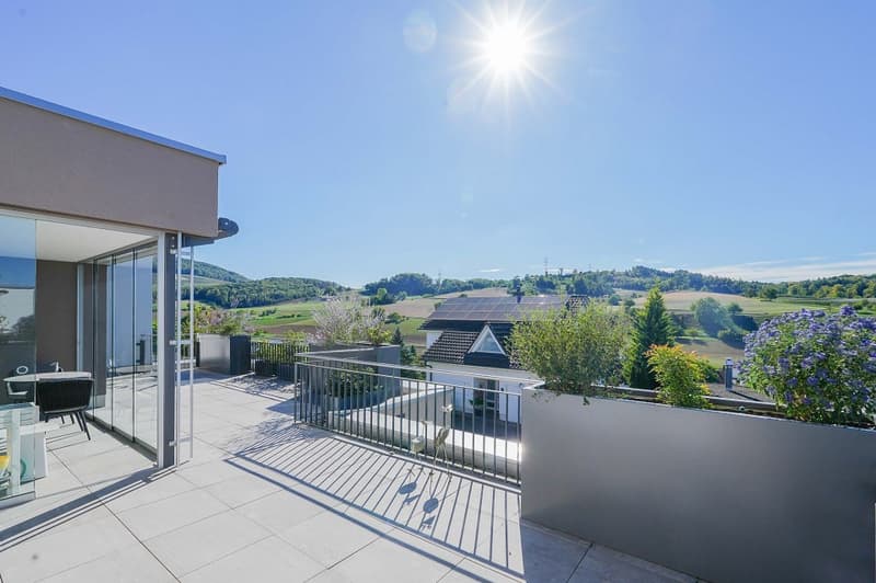 Schöner Wohnen! Klimatisierte 5.5 Zimmer-Terrassenwohnung (1)