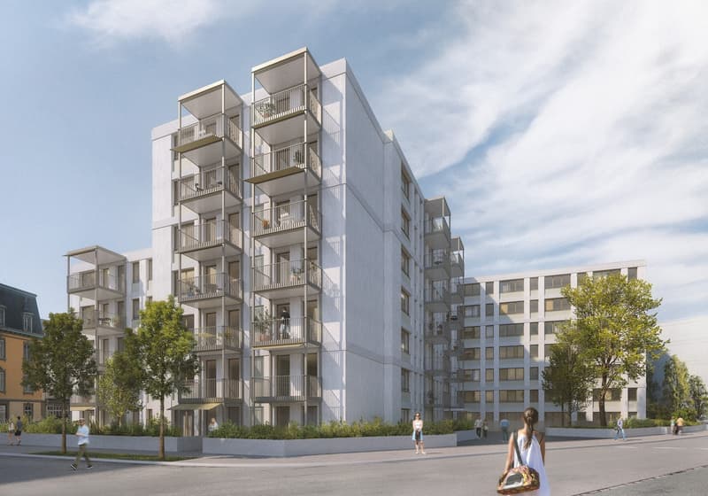 Zentrale 2.5-Zimmer-Wohnungen im AVES im Das Nest für Stadtvögel (8)