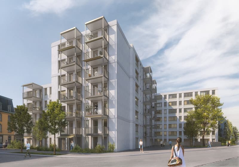 Unique 3.5-room townhouse apartments in AVES - The nest for city birds (8)