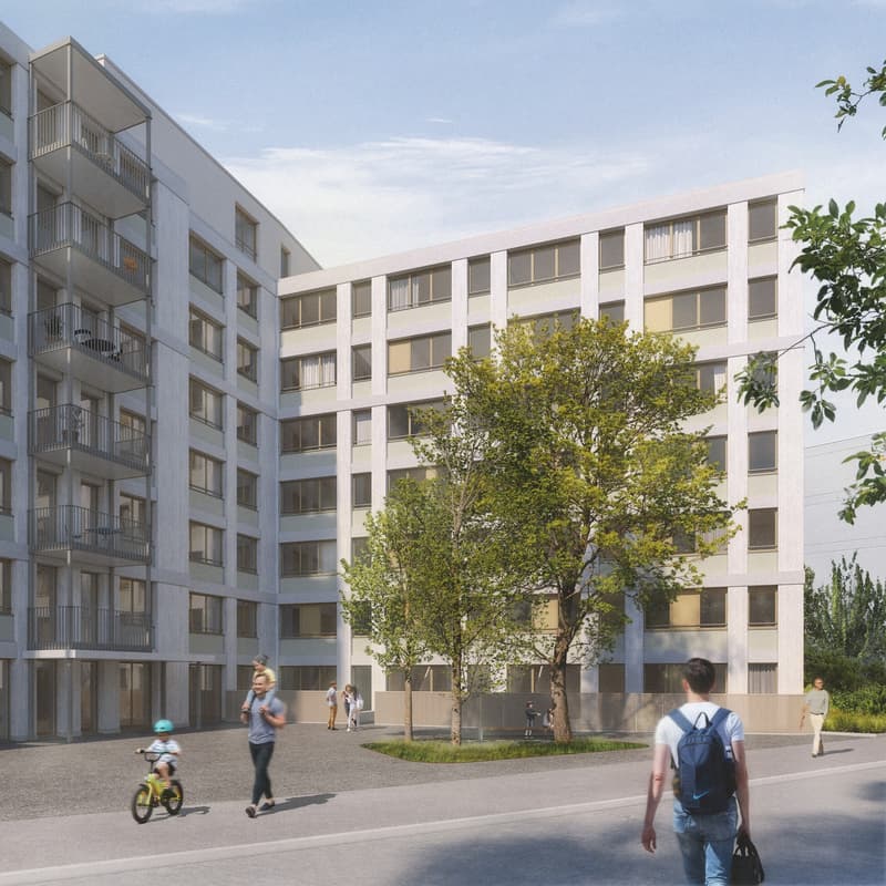 Unique 3.5-room townhouse apartments in AVES - The nest for city birds (9)