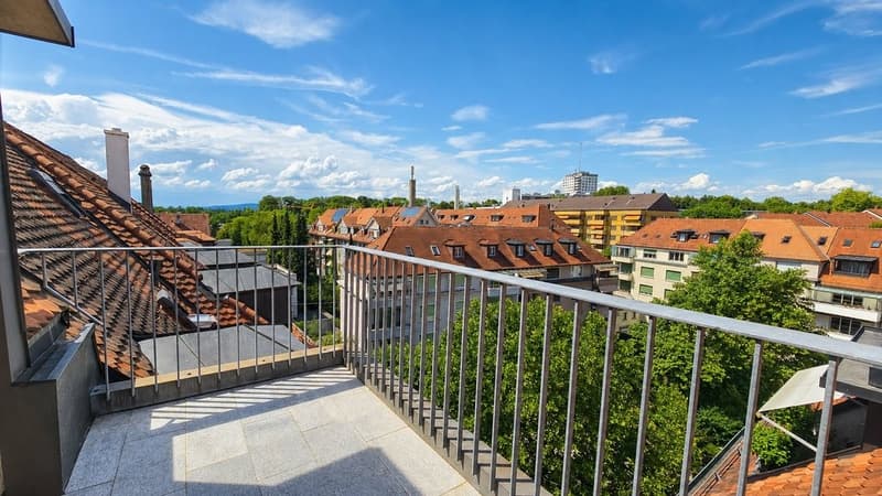 Balkon bei Schlafzimmer