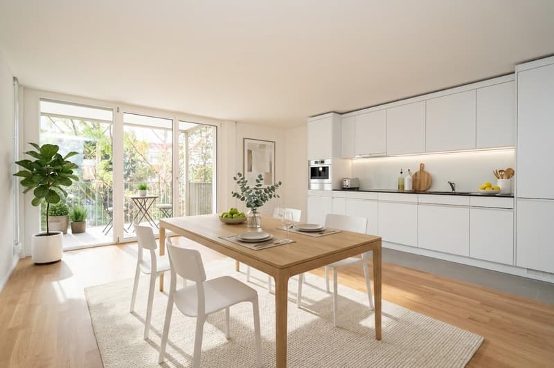 Moderne 3.5-Zimmer-Wohnungen im AVES - Das Nest für Stadtvögel (2)