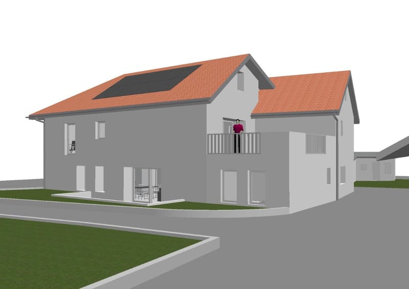 Belmont-sur-Yverdon Zu verkaufen 4.5-Zimmer-Haus im Erdgeschoss (2)