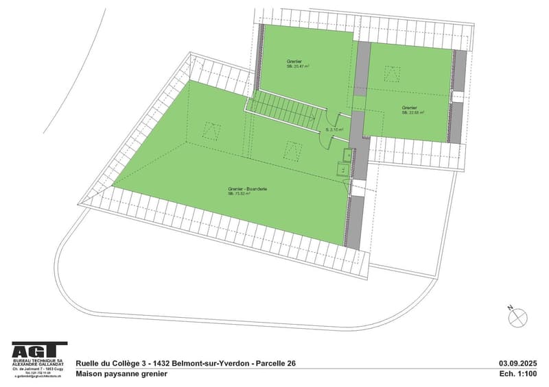 Belmont-sur-Yverdon Zu verkaufen 4.5-Zimmer-Wohnung im Obergeschoss (6)