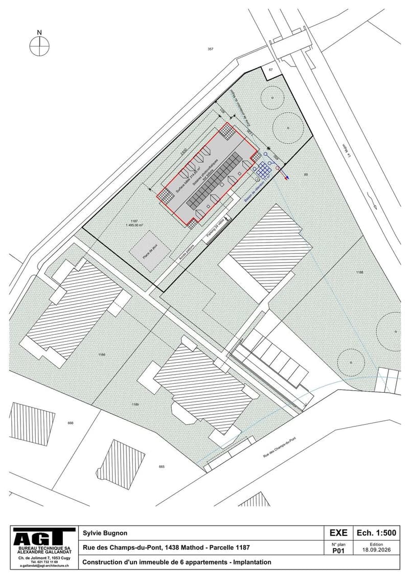 extérieur implantation