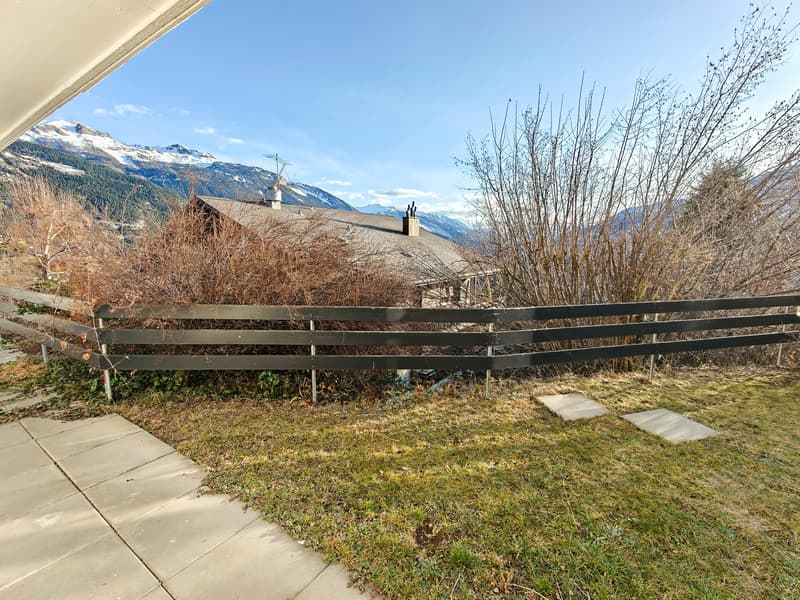 Large 3.5-Room Apartment of 100 m² with Garden ? Close to Crans-Montana (13)