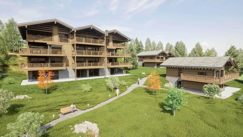 Crans-Montana, 4,5 locali di alta qualità al piano terra con giardino e vista (9)