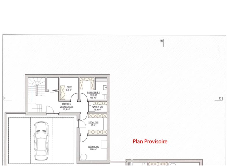 Luxurious 5.5-room chalet in Crans-Montana on plan (with building permit) (8)